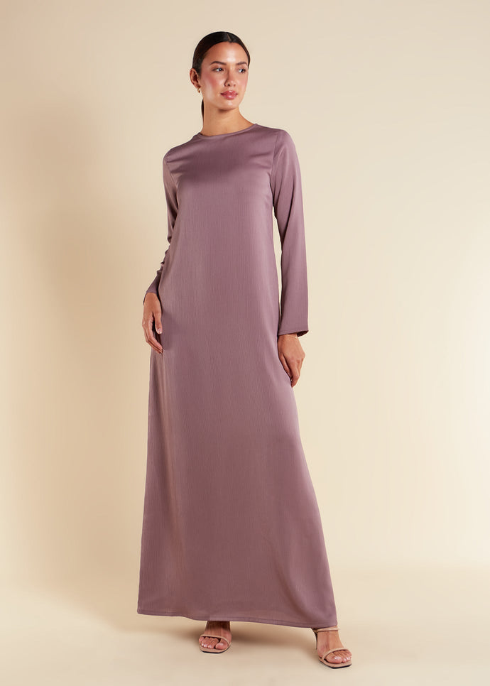Crinkle Cut Maxi Dusty Taupe - Final Sale