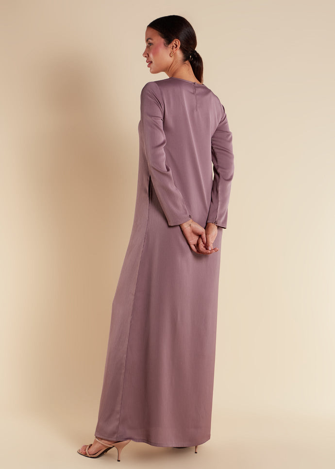 Crinkle Cut Maxi Dusty Taupe - Final Sale